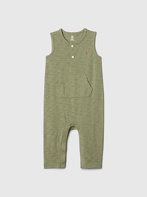 Baby Henley Tank One-Piece