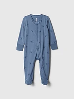 Baby First Favorites Organic Cotton Footed One-Piece