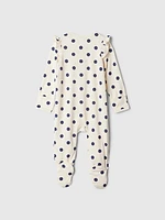 Baby First Favorites Organic Cotton Footed One-Piece