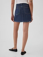 Denim Mini Skirt