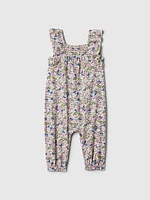 Baby Smocked Floral One-Piece