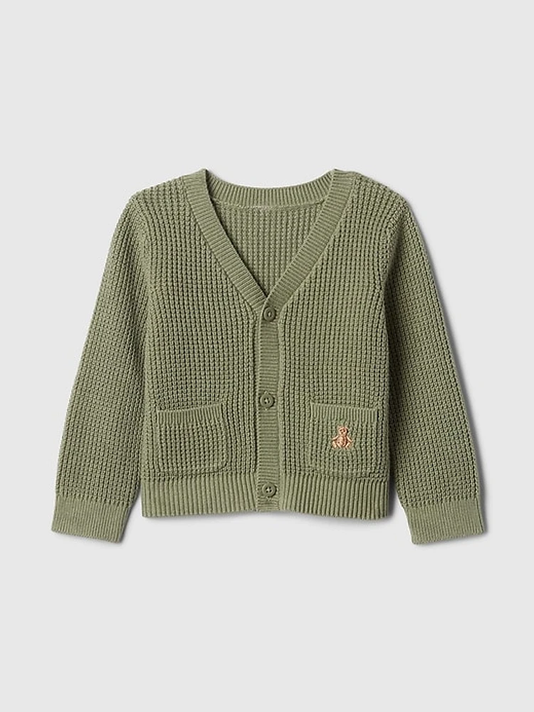 Baby Waffle Cardigan