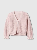 babyGap Shaker-Stitch Cardigan