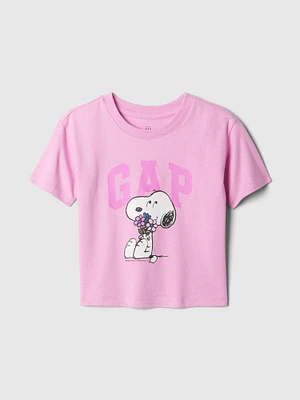 babyGap Peanuts Logo Graphic T-Shirt