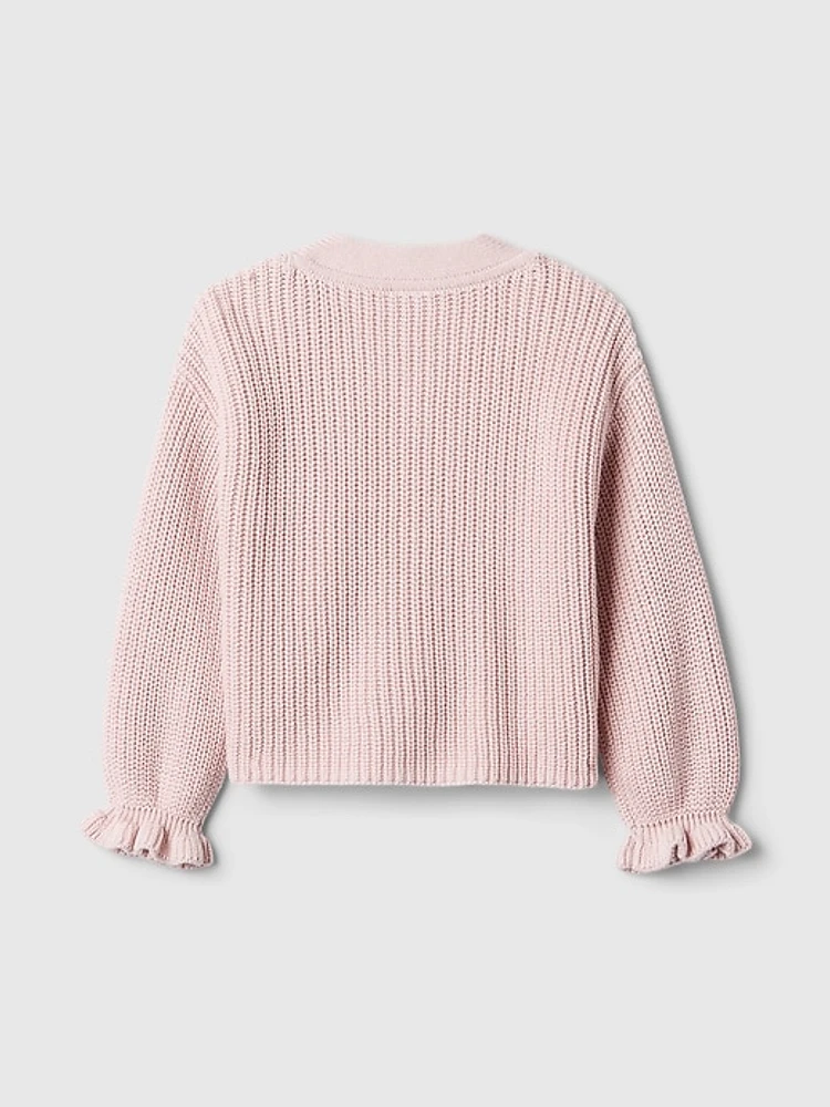 babyGap Shaker-Stitch Cardigan