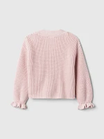 Baby & Toddler Shaker-Stitch Cardigan
