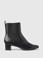 Vegan Leather Ankle Boots