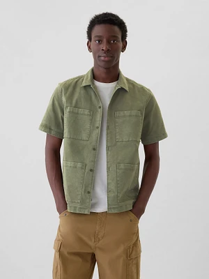 Twill Utility Shirt