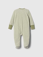 Baby First Favorites Organic Cotton Footed One-Piece