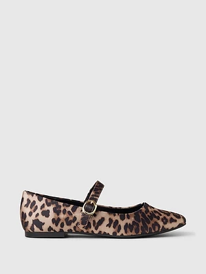 Leopard Ballet Flats