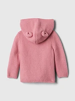 Baby CashSoft Bear Cardigan