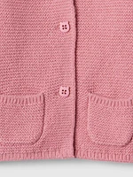 Baby CashSoft Bear Cardigan