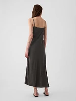 Satin Midi Dress