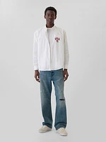 Team USA Oversized Oxford Shirt