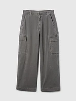 Low Rise Cargo Baggy Khakis