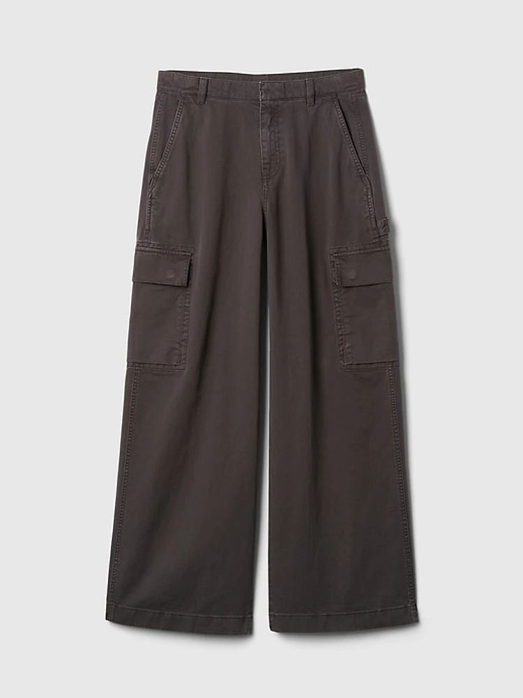 Low Rise Cargo Baggy Khakis