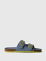 Kids Chambray Sandals