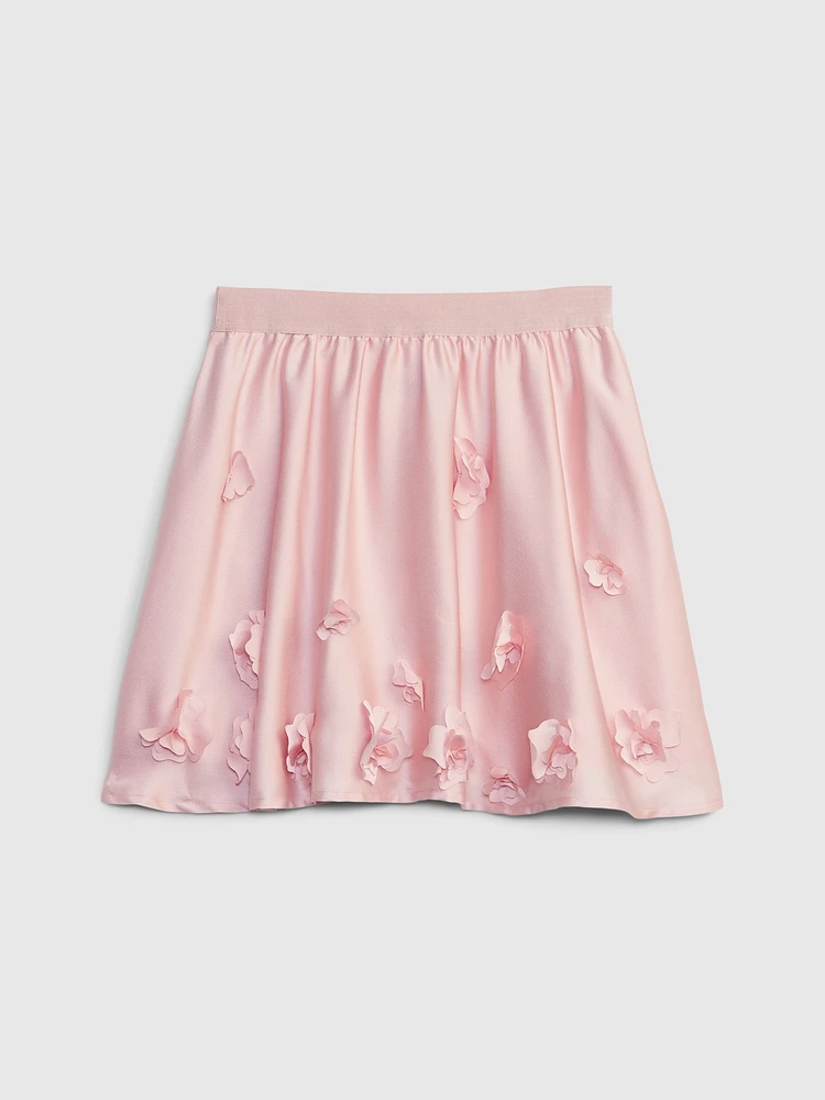 Kids Flower Skirt