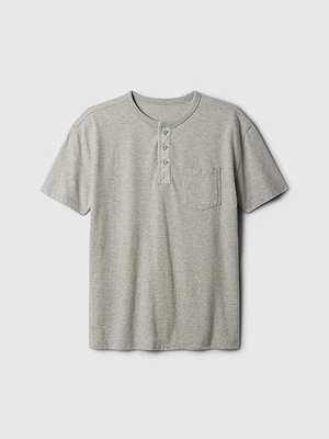 Kids Vintage Henley T-Shirt