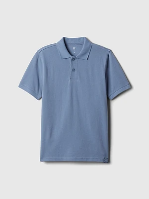 Kids Pique Polo T-Shirt