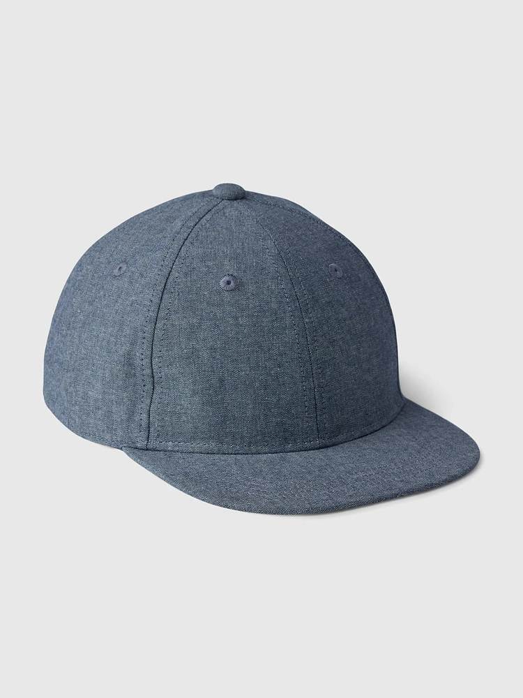 Kids Denim Baseball Hat