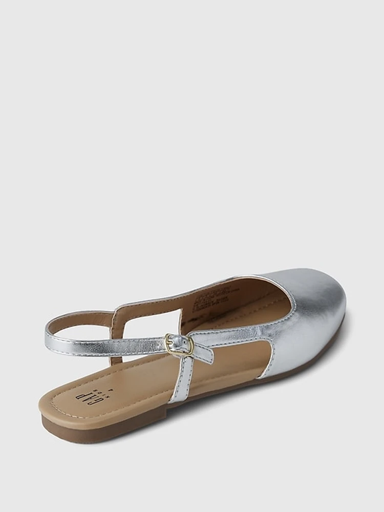 Kids Slingback Ballet Flats