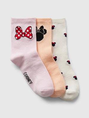 GapKids | Disney Minnie Mouse Crew Socks (3-Pack