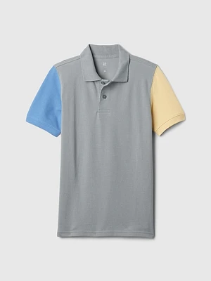 Kids Pique Polo Shirt