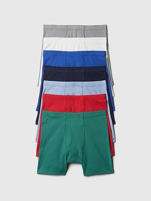 Kids Organic Cotton Boxer Briefs (-Pack