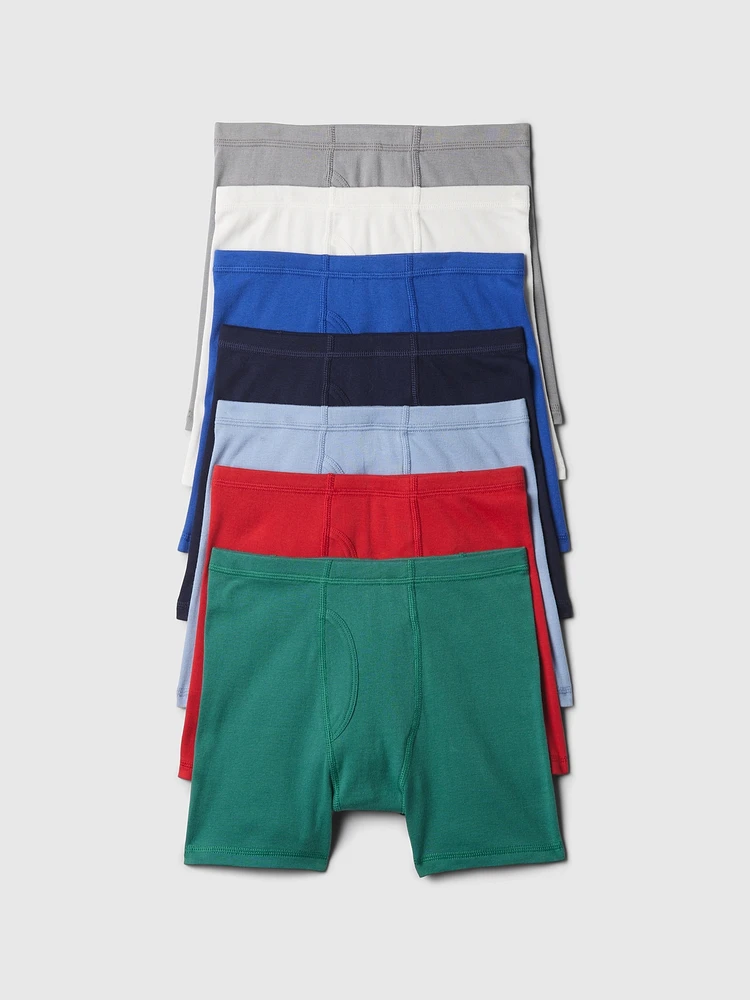 Kids Organic Cotton Boxer Briefs (-Pack