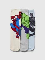 GapKids | Marvel Superhero Crew Socks (3-Pack