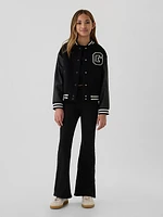 Kids High Rise Crossover '70s Flare Jeans