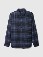 Organic Cotton Flannel Shirt