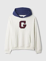 Colorblock Varsity Logo Hoodie