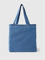 Gap Arch Logo Denim Tote Bag