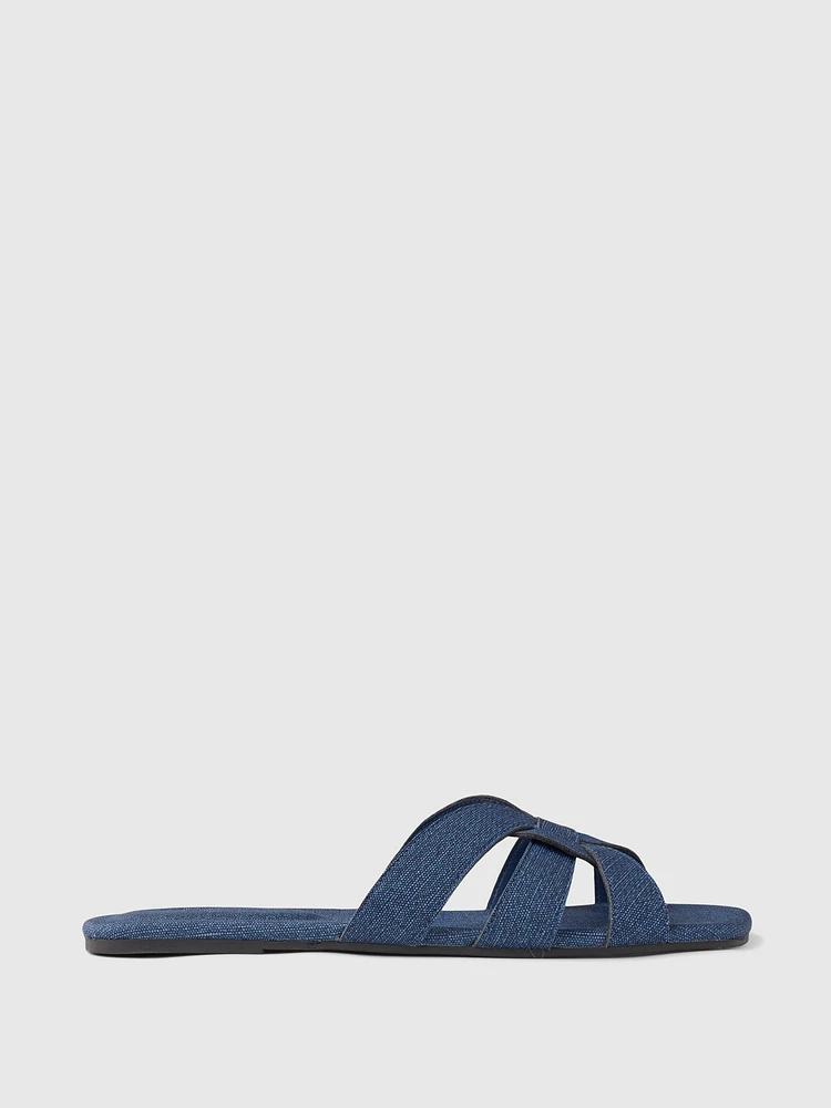 Denim Sandals