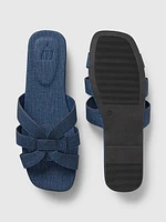 Denim Sandals