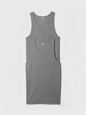 Rib Tank Top (2-Pack