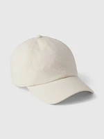 Linen-Cotton Baseball Hat