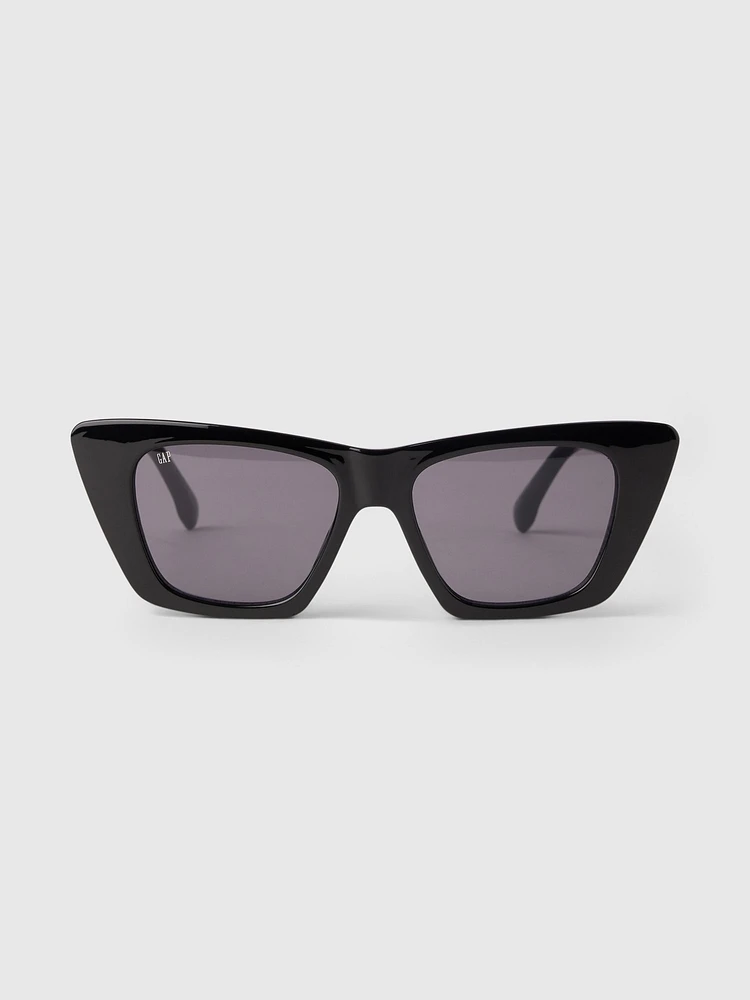 Square Cat Eye Sunglasses