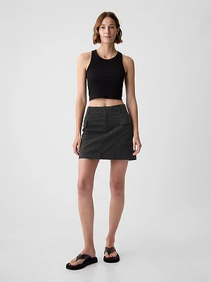 Cargo Mini Skirt