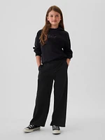 Kids Wide-Leg Pull-On Pants