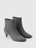 Vegan Suede Pointy Boots