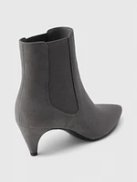 Vegan Suede Pointy Boots