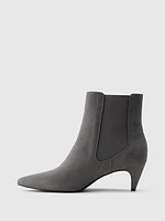 Vegan Suede Pointy Boots