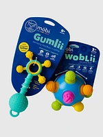 Mobi Woblii and Gumlii Sensory Baby Toys Bundle