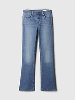 Mid Rise Baby Boot Jeans