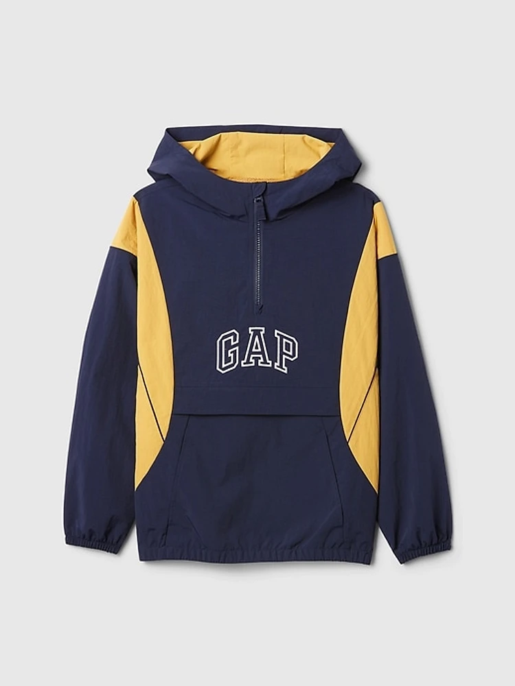 Kids Recycled Logo Anorak Jacket