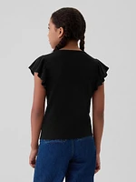 Kids Rib Flutter T-Shirt