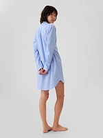 Poplin PJ Shirtdress